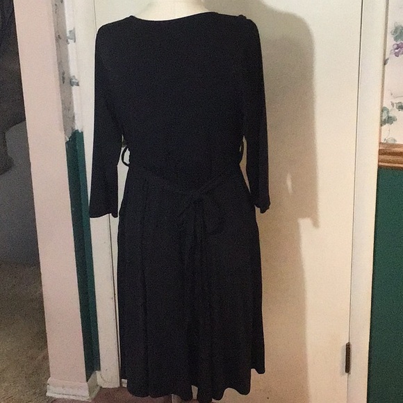 Torrid jersey knit little black dress - Picture 3 of 6